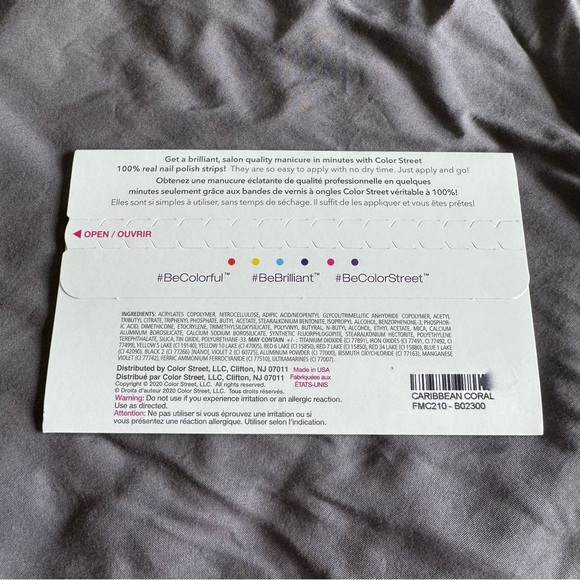 *Retired* Color Street: Caribbean Coral | Spring Summer Tropical - Picture 4 of 12